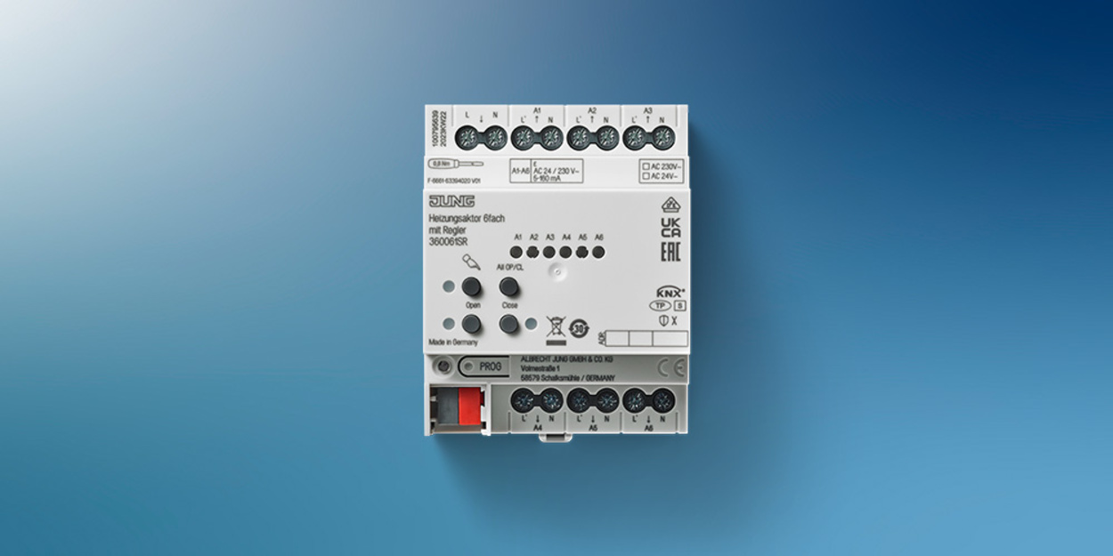 KNX Heizungsaktor 6-fach bei Elektro Heinrich Seib GmbH in Hanau
